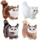 Cute cat toys for kids Kitten Doll Lovely Simulation Plush Birthday Gift real