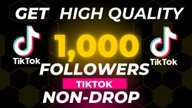 Get High Quality 1,000 TIKTOK FOLLOWERS Non Drop