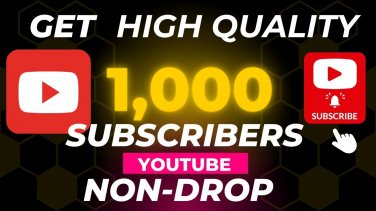 Get High Quality 1,000 YouTube Subscribers Channel promotion 100% organic Growth (Non Drop)