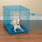 ProSelect Fashioned Colored Wire Dog Crate Kennel Small 24" Blue or Pink