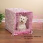 ProSelect Fashioned Colored Wire Dog Crate Kennel Small 24" Blue or Pink
