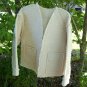 Chic & Shabby Raggedy Quilted Ladies Jacket Handcrafted Size M-L