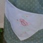 Chic & Shabby Vintage Chenille Jacket Reversible Mother of Pearl Buttons, Embroidery