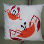 2 Hand Crafted Accent Pillows Sea Beach Cottage Chic & Shabby Original Applique