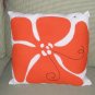 2 Hand Crafted Accent Pillows Sea Beach Cottage Chic & Shabby Original Applique
