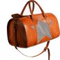 Airline Approved Handmade Leather Kilim Dog purse carrier