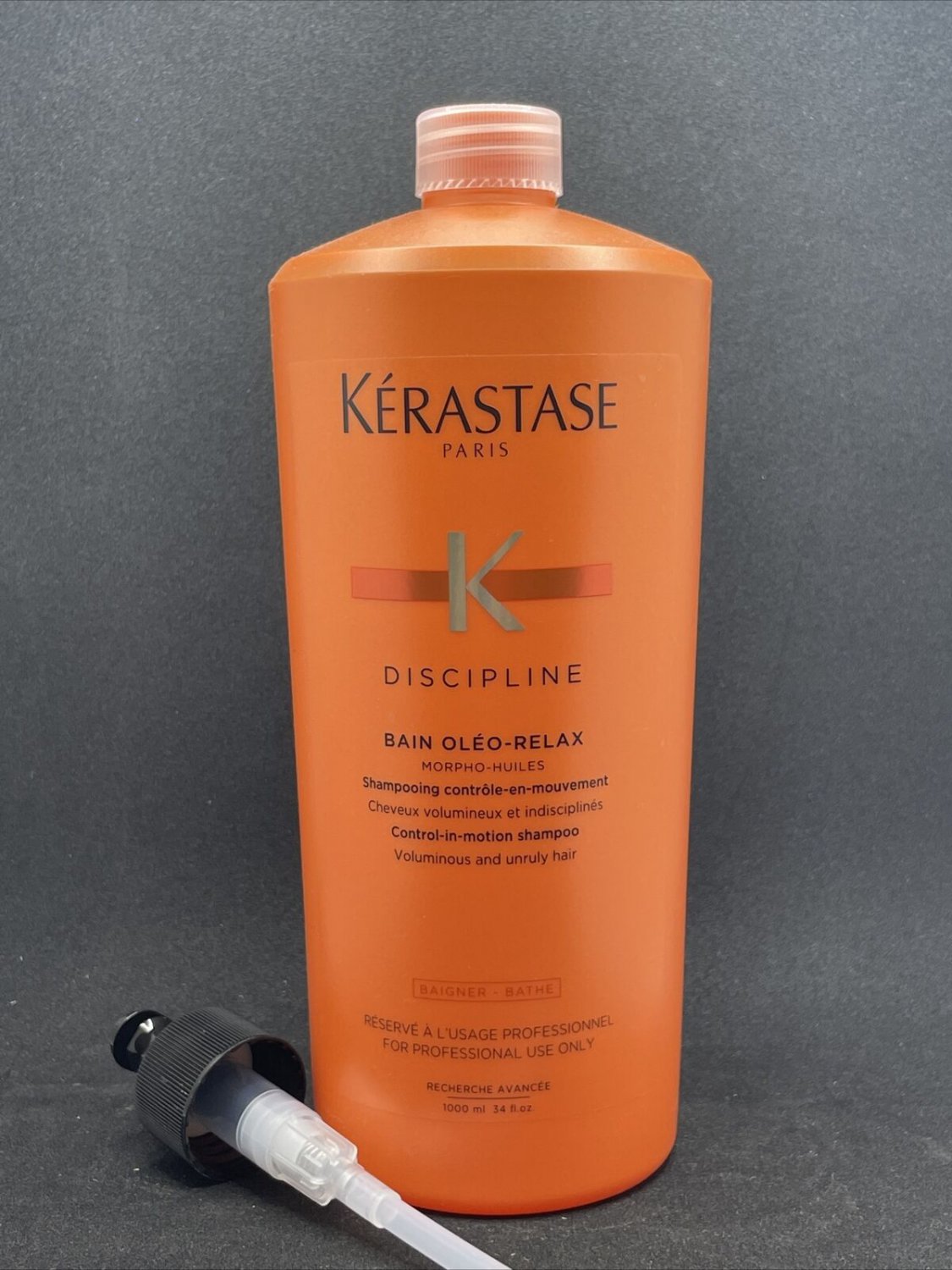 Kerastase Discipline Oleo Relax Shampoo 34 oz W/Pump