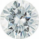 0.50CT 5MM Forever One Moissanite Round Cut Charles And Colvard Loose Stone