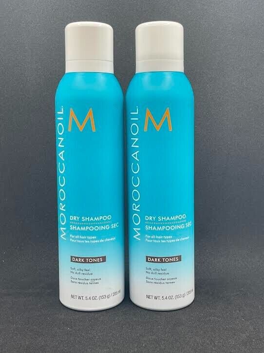 Moroccanoil Dry Shampoo DARK Tones 5.4 oz - 2 PACK