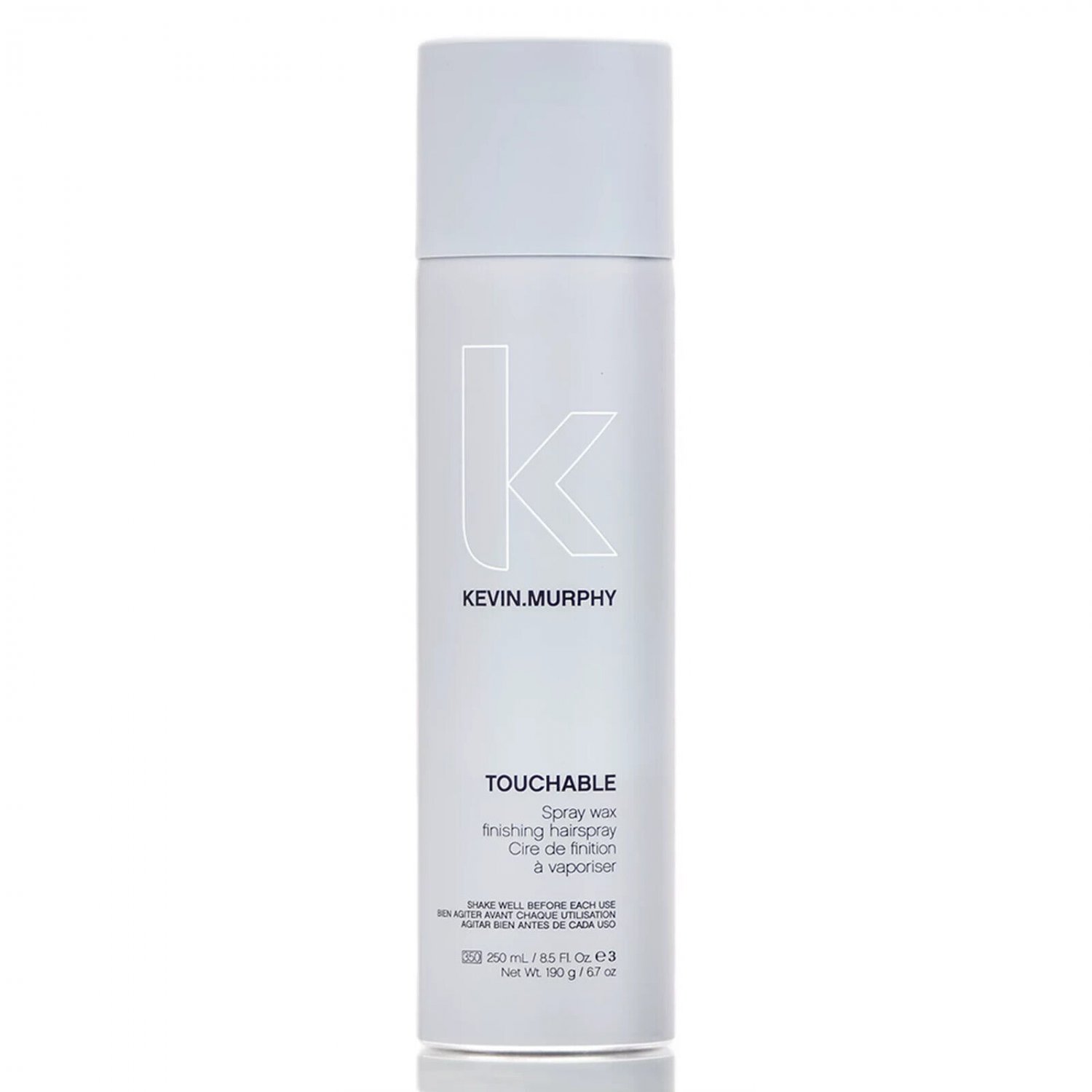 2 PK Kevin Murphy Touchable Spray Wax Finishing Hairspray -8.5 Oz.