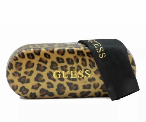 GUESS New Authentic Eyeglasses  Hard Case with Cleaning Cloth