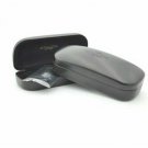 COACH BLACK HARD LEATHER CLAMSHELL GLASSES CASE FAST SHIPPING