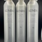 KENRA Volume Spray #25 Super Hold Finishing Hairspray 16 Oz 3 Pack FAST SHIPPING