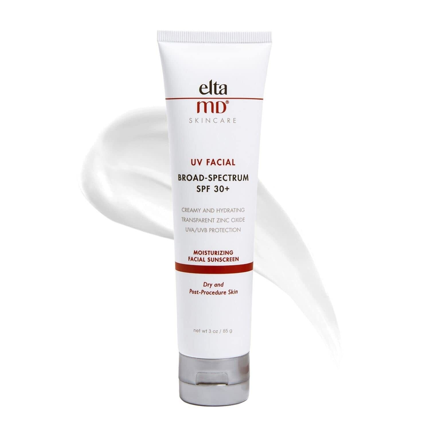 Elta MD UV Facial Broad Spectrum SPF 30+ Hydrating Moisturizing Sunscreen 08/24