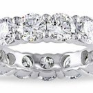 SIZE 6.5   4.00 CTTW Cubic Zirconia Brilliant Cut Eternity Band