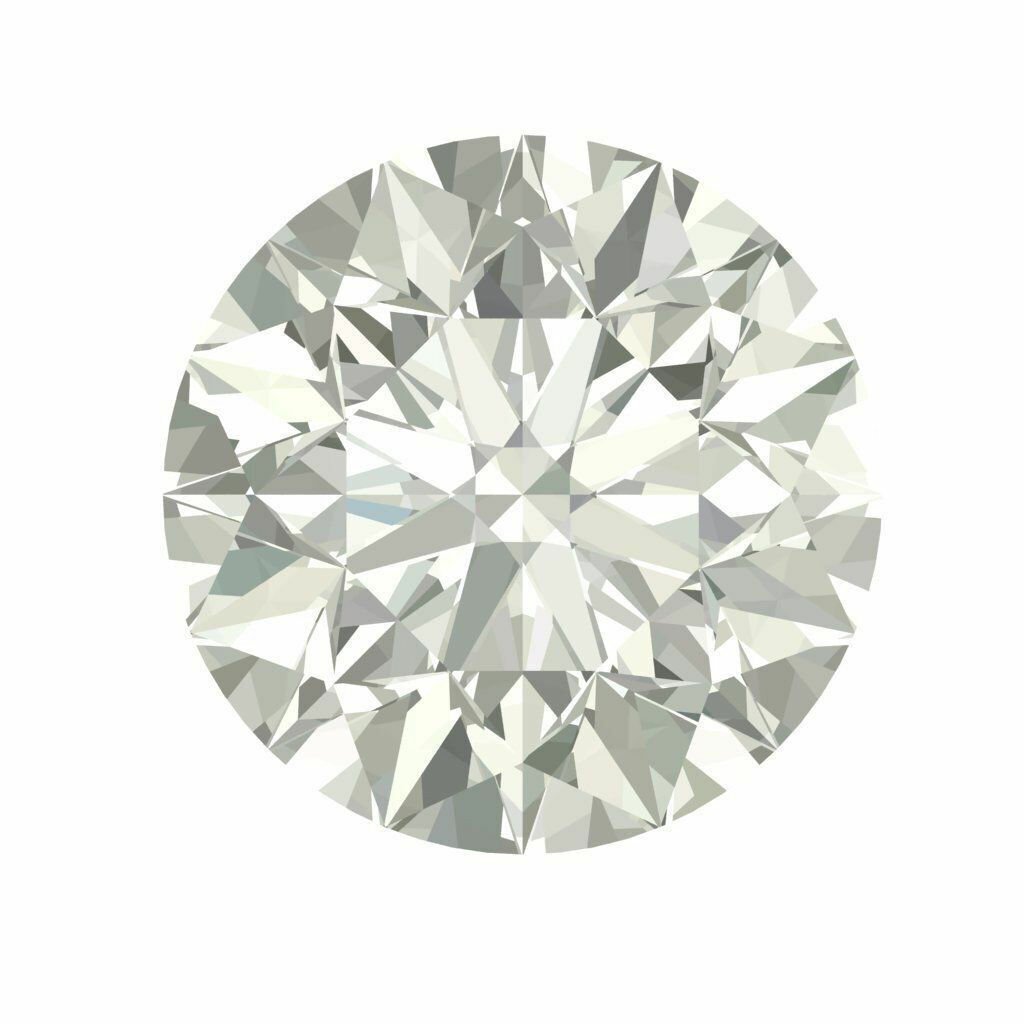 2 CARATS 8MM DIAMOND Round FOREVER BRILLIANT Moissanite by Charles & Colvard