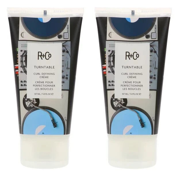 2 PK R+CO Turn Table Curl Defining Cream 5 oz FAST SHIPPING