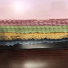 MULTI COLOR EYEGLASS  FRAME LENS MICRO FIBER CLEANING CLOTH'S 100 COUNT