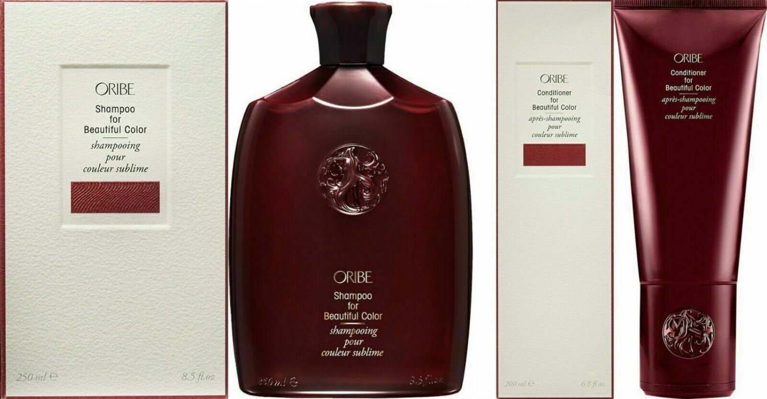 Oribe Shampoo for Beautiful Color & Conditioner 8.5 oz & 6.8 oz Set In The Box