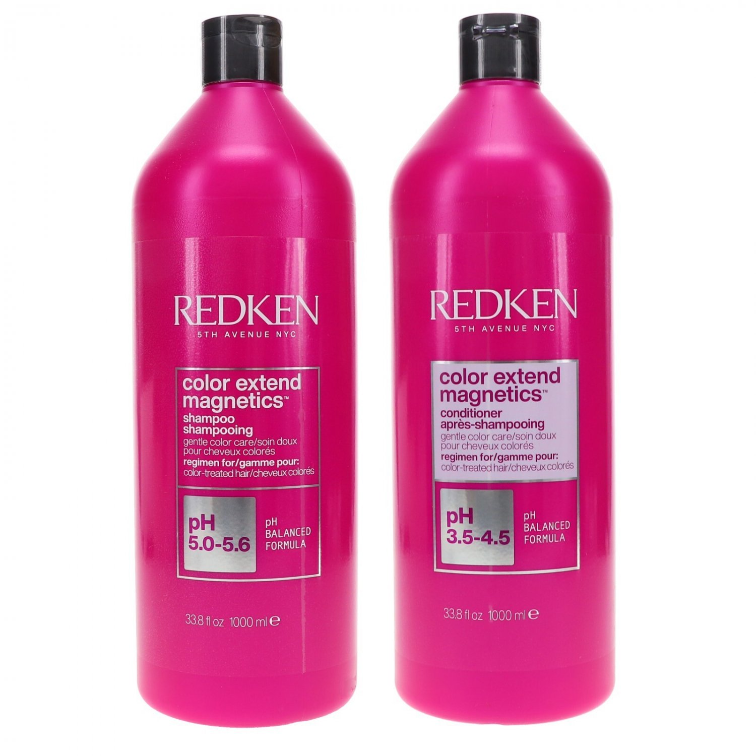Redken Color Extend Magnetics Shampoo and Conditioner DUO Set -1 Liter