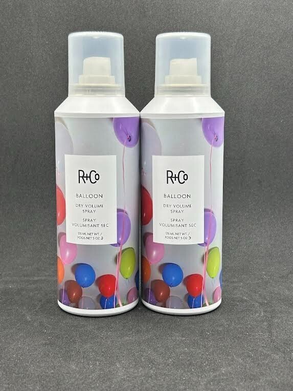 2 Pk R+Co Balloon Dry Volume Spray 5oz/176ml FAST SHIPPING
