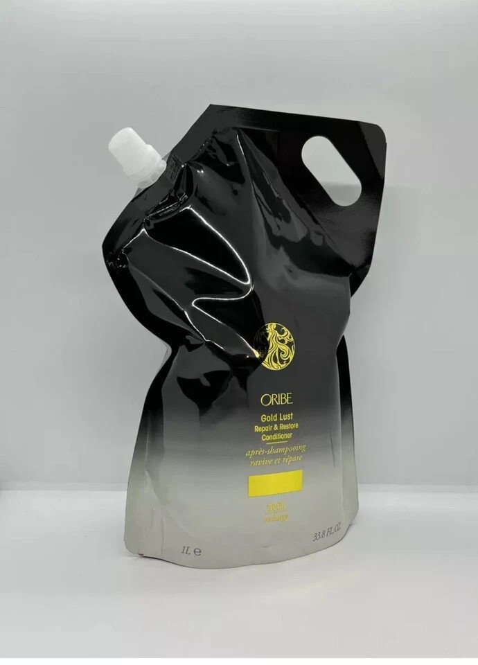 ORIBE Gold Lust Repair & Restore Conditioner 1L 33.8 FL OZ refill pouch new