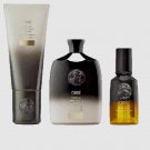 Oribe Gold Lust Set Shampoo 8.5oz Conditioner 6.8oz Hair Oil 1.7oz