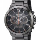 SSC323 New Seiko Black Plated Solar Chronograph Stainless Steel Men's Watch