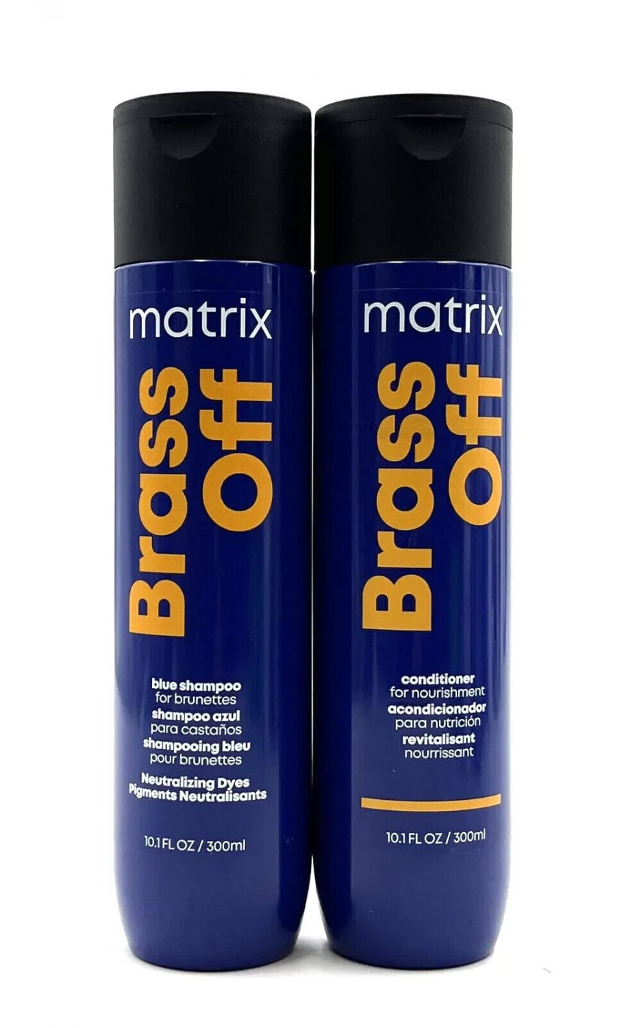 Matrix Total Results Brass Off Shampoo & Conditioner 10.1 fl oz Duo Set FAST SHP
