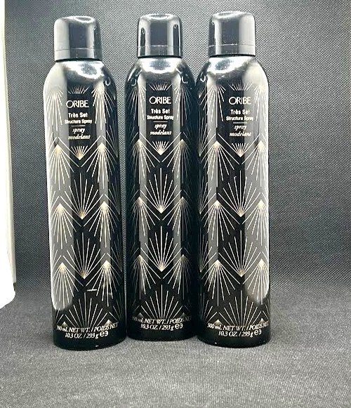 3 PK Oribe Tr&Atilde;&uml;s Set Structure Spray New No Box 10.3 oz FAST SHIPPING