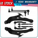 Front Lower Control Arm w/ Ball Joints & Tie Rod End For 2011-18 Toyota Sienna
