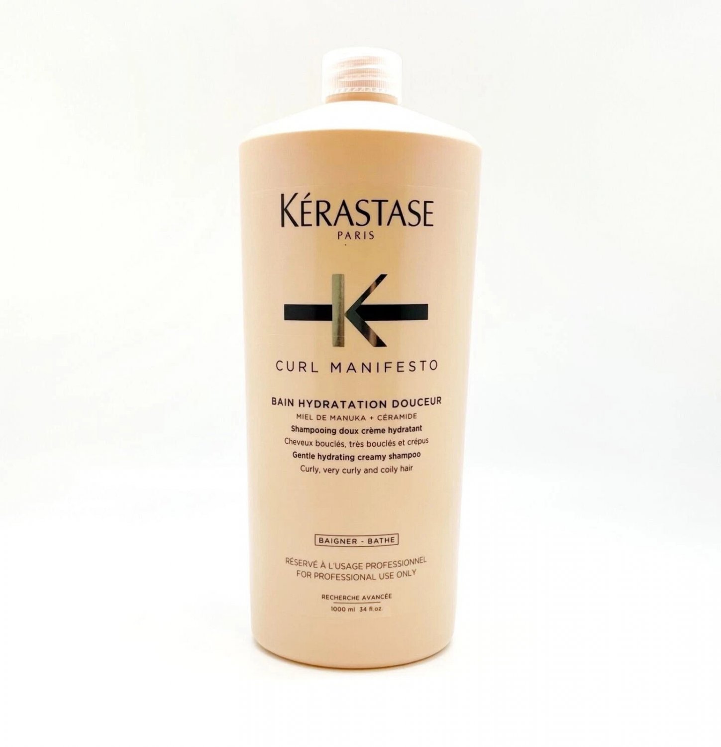 KERASTASE CURL MANIFESTO BAIN HYDRATATION 1000ml / 34oz W/PUMP