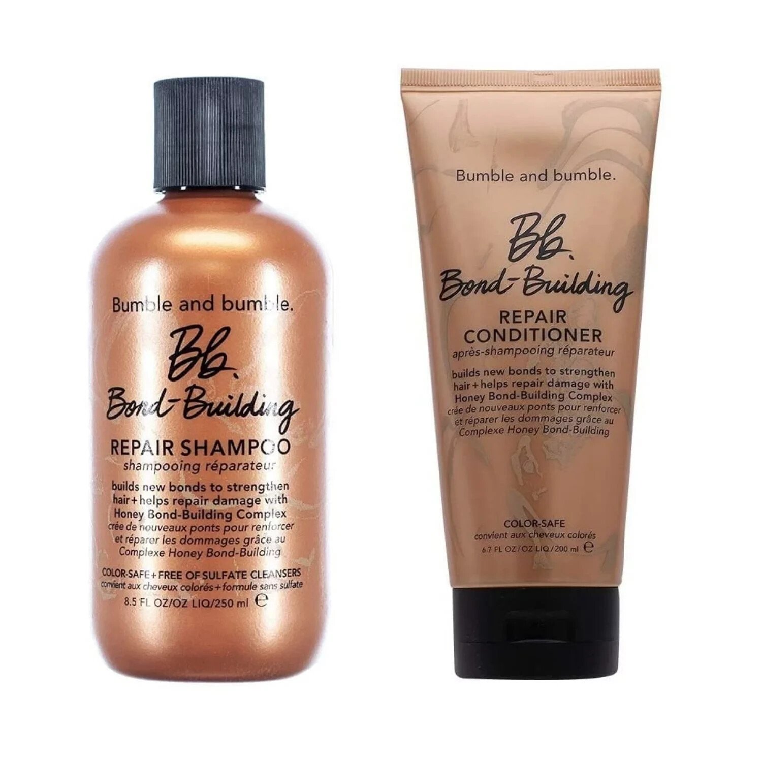 Bumble and Bumble Bond Building Repair Shampoo 8.5oz and Conditioner 6.7oz SET
