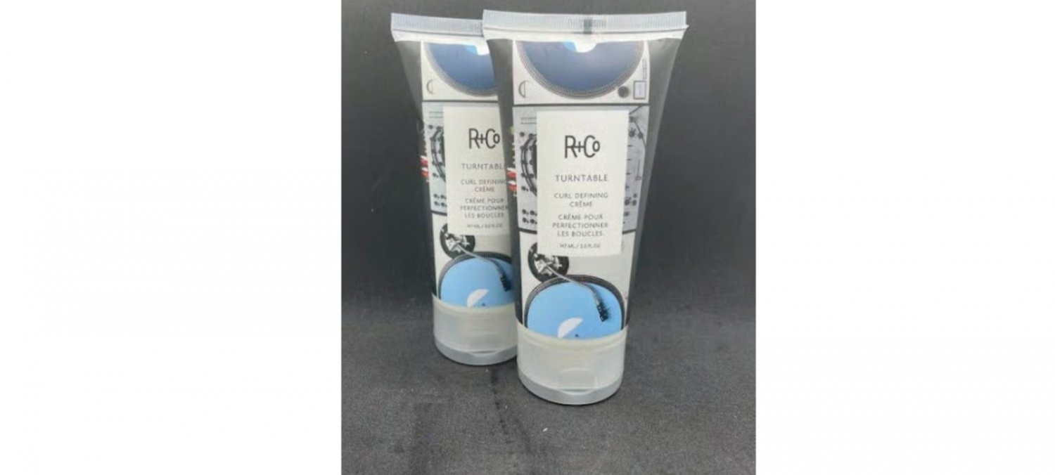 R+Co Turntable Curl Defining Creme 5oz/147ml 2PK FAST SHIPPING