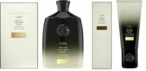 Oribe Gold Lust Repair and Restore Shampoo 8.5 oz & Conditioner 6.8 oz FAST SHIP