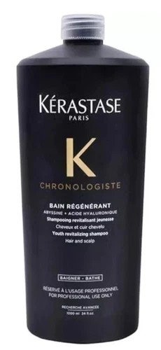 2pk  Kerastase Chronologiste Bain Regenerant Shampoo 33.8oz /  1000mlw/PUMPS