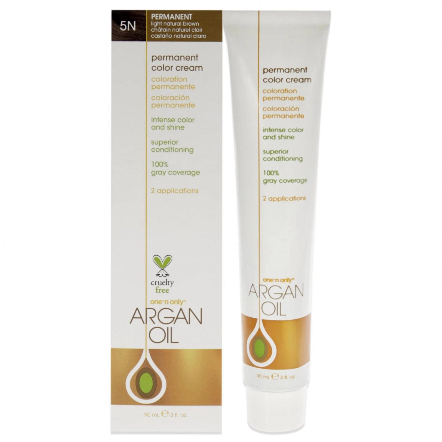 Argan Oil Permanent Color Cream 3 oz Hair Color ***CHOOSE YOUR COLOR***