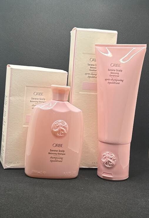 Oribe Serene Scalp Balancing Shampoo 8.5 oz & Conditioner 6.8 oz SET