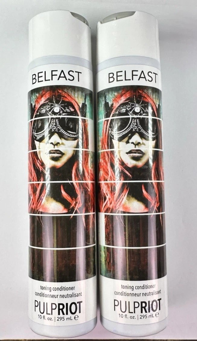 2 x PULP RIOT Belfast Toning Conditioner 10 oz  FAST SHIPPING