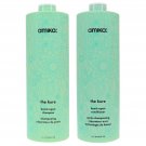 Amika The Kure Repair Shampoo 33.8 oz & Conditioner 33.8 oz W/PUMPS FAST SHIPNG