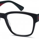 DICAPRIO DC219 COL BLK GREEN RED  EYEGLASSES 56-19 145MM FAST SHIPP