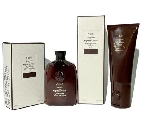 ORIBE FOR MAGNIFICENT VOLUME  SHAMPOO 8.5 OZ & CONDITIONER 6.8 OZ Fast Shipping