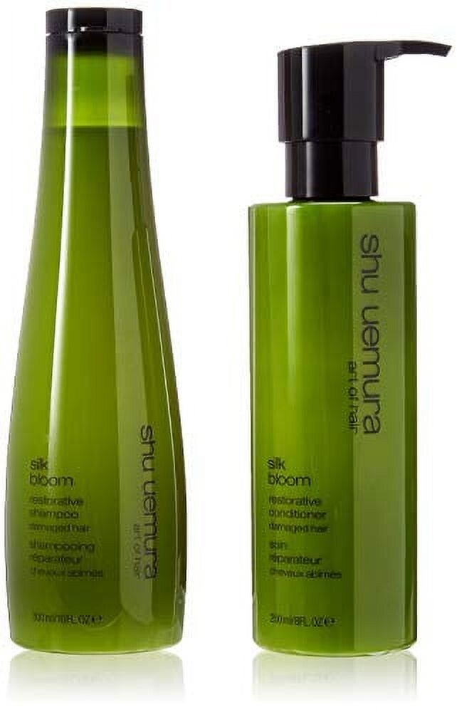Shu Uemura Silk Bloom Shampoo 10.0 oz & Conditioner 8.0 oz for Damage Hair