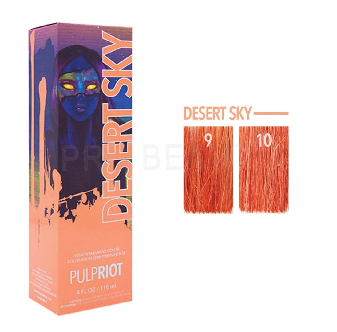 Pulp Riot Semi Permanent Professional Direct Hair Color 4 OZ DESERTSKY
