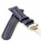 20mm  BLUE LEATHER WATCH BAND JOE RODEO JOJO NEW JO JO