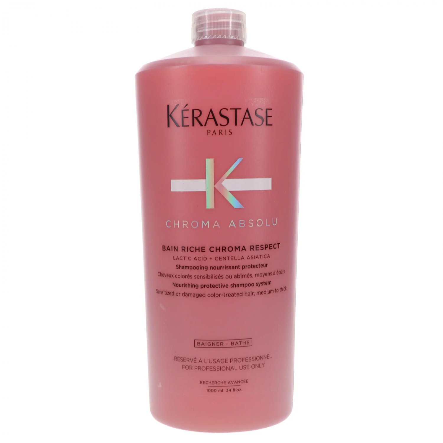 Kerastase Chroma Absolu Bain Riche Chroma Respect Shampoo 33.8 oz W/PUMP