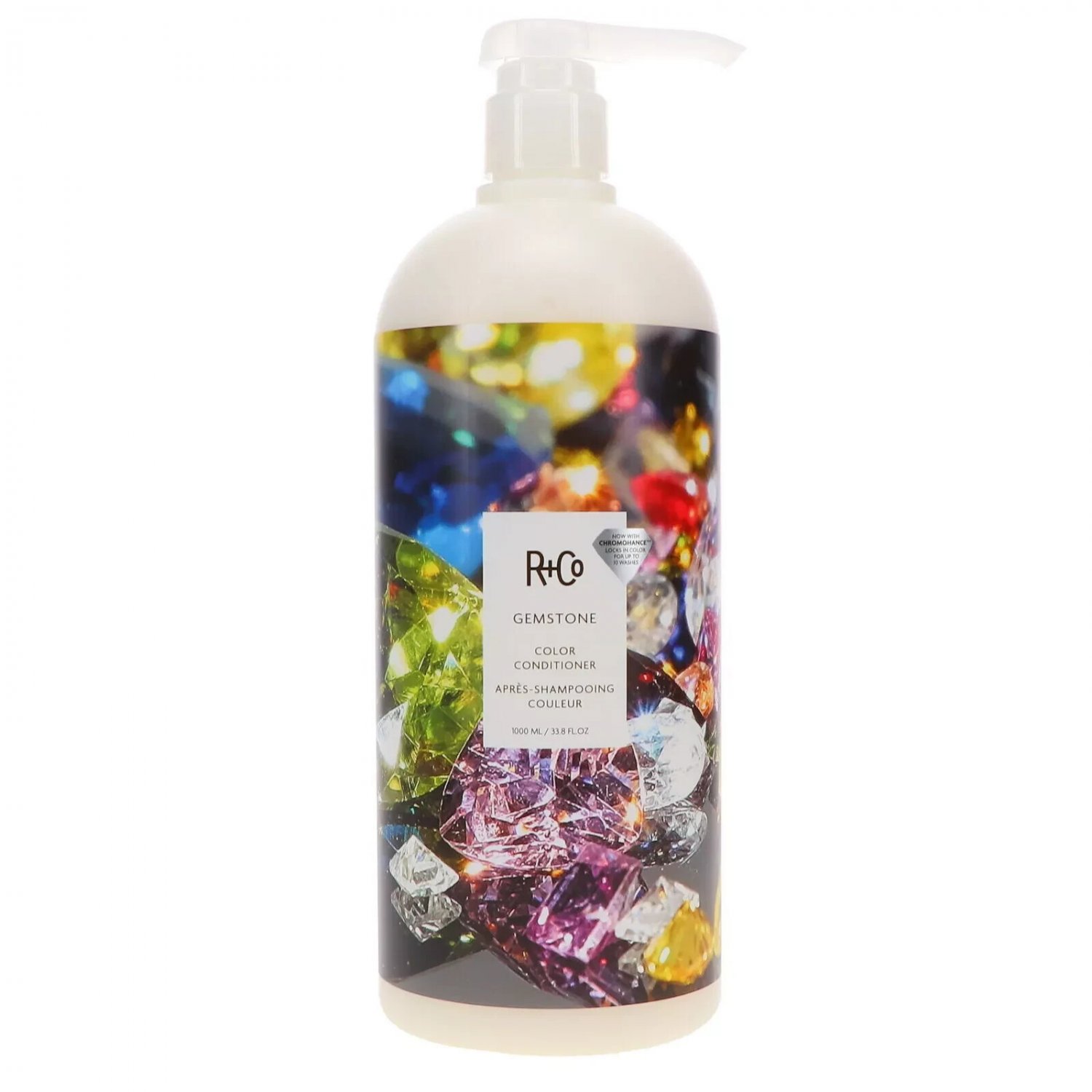 R+Co Gemstone Color Conditioner 1000ml/33.8oz W/Pump /Fast Shipping