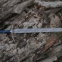HANDMADE DAMASCUS STEEL VIKING SWORD WITH POMMEL HANDLE HUNTING SWORD AND SHEATH