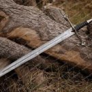 Handmade Damascus Steel Anduril Sword of Narsil the King Aragorn Best Anniversar