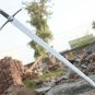 High Corban steel sword custom handmade with leather sheath, gift for him
